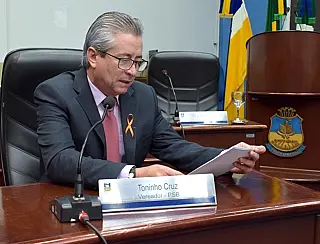 Toninho Cruz pede tratamento de fisioterapia nas unidades de saúde