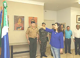 Prefeita é empossada presidente da Junta Militar em Dourados