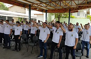 Remanescentes agradecem Barbosinha por formação