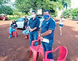 Olavo Sul e Renato ouvem reivindicações de moradores das sitiocas Campo Belo I e II