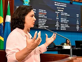 Gleice é indicada para representar Alems