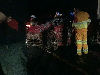 Após ultrapassagem proibida, dois morrem na BR 163