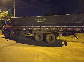 Polícia Civil recupera caminhão que foi furtado no município de Dourados
