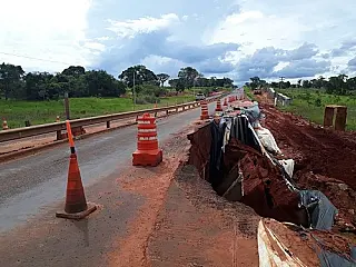 Rodovia MS-338 entre Santa Rita e Bataguassu ficará interditada até às 12h desta sexta-feira
