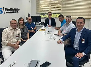 Marçal leva equipe de transição ao promotor Rotunno
