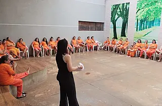 Campanha de combate à violência contra a mulher é realizada em presídios
