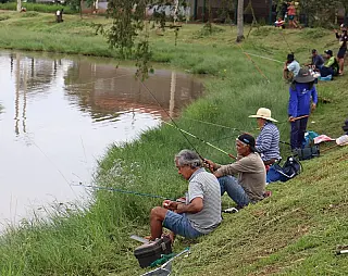 Definidas regras para a pesca no parque do Lago