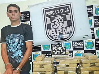 Mula do tráfico é preso em Dourados após fiscalização de rotina