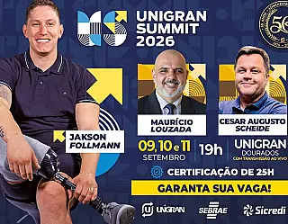 Unigran Summit começa dia 9 com três atrações