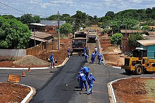 Região que já foi 'brejão' ganha urbanização neste sábado