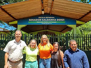 Escola de Montese recebe equipamentos com emenda de Lia