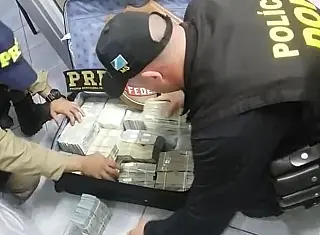 Dólares apreendidos passam de R$ 8 milhões