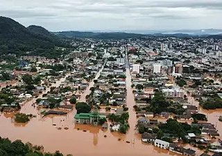 Inpe prevê aumento de chuvas em até 60% no RS