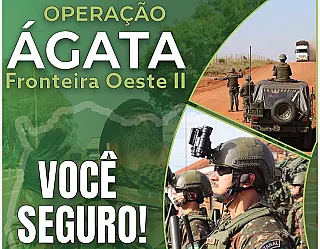 Operação Ágata garante fronteira segura