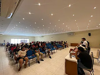 Jovens indígenas participam de encontro na Capital