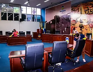 Câmara de Dourados acelera preparativos para iniciar trabalhos de forma presencial
