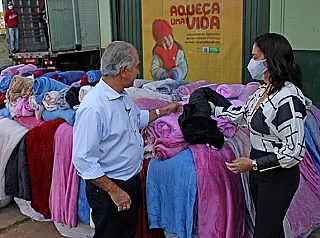 Governo distribui 80 mil cobertores no Estado