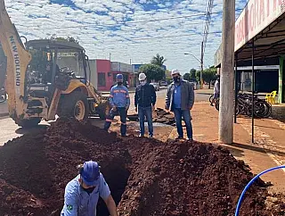 Sanesul investe em melhorias na rede de água em Dourados