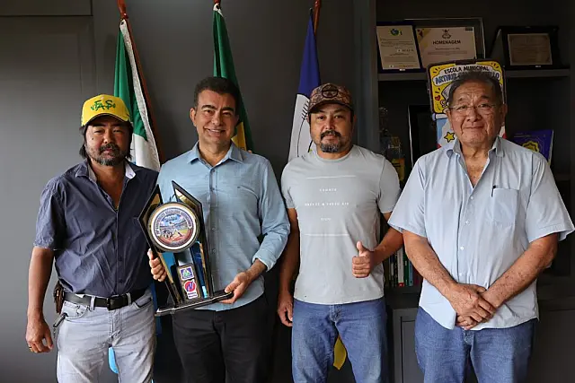 Campeões do Beisebol se apresentam a Marçal
