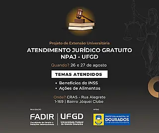 Cras Jóquei Clube recebe alunos da UFGD para atendimento jurídico gratuito