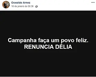 Servidor que defendeu ‘foradélia’ tem nomeação revogada para cargo de R$ 7 mil