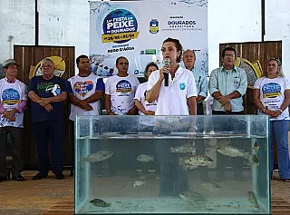 Festa do Peixe é aberta com mostra de resultado do incentivo dado a produtores
