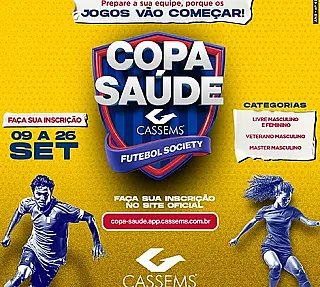 Copa Cassems está com inscrições abertas