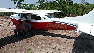Avião com 480 kg de cocaína é apreendido pela polícia de Mato Grosso