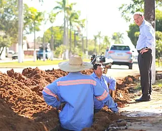 Barbosinha destaca investimentos de R$ 8,5 milhões da Sanesul em Dourados