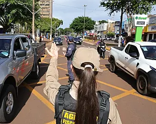 Agetran reforça ações no trânsito com o Maio Amarelo