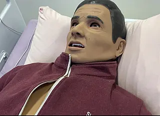 Sr SimMan ajuda na formação técnica do Senac