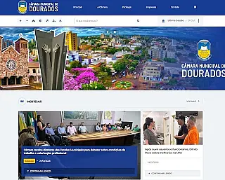 Câmara de Dourados estreia novo portal