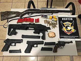 Dois são presos com munições e armas de grosso calibre na fronteira do Paraguai em MS