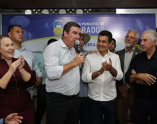 Riedel cumpre agenda de obras em Dourados na segunda-feira