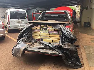 Interceptada carga de maconha que viajaria mais de 2 mil km até a Bahia