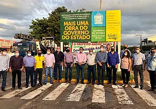 Ação de Zé Teixeira garante obras que estão transformando Caarapó