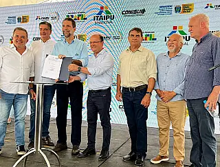 Com apoio de Vander, Itaipu lança R$ 78 mi em investimentos