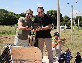 Parque recebe 3 toneladas de peixes