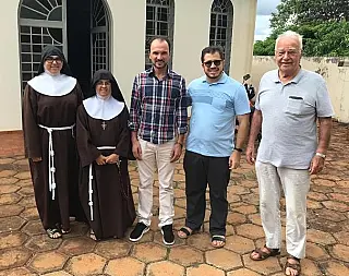 Vereador acompanha situação do mosteiro das irmãs Clarissas