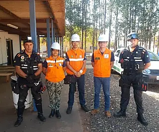 Defesa Civil de Dourados leva orientações a entidades da região