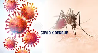 Entenda a diferença dos sintomas de dengue e de covid-19