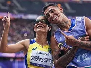 Jerusa Geber vence os 100m e conquista primeiro ouro