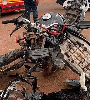 Motociclista morre em acidente com caminhão em Sidrolândia