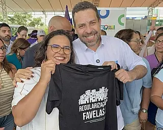 Gleice diz que presença de Boulos aumenta escuta