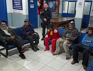 Na volta do frio intenso, Guarda recolhe 14 em situação vulnerável nas ruas