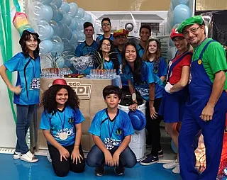 Alunos do Sesi participam de torneio de robótica em Goiás