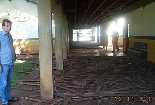 Vereador Silas diz que Centro Social de Indápolis está abandonado