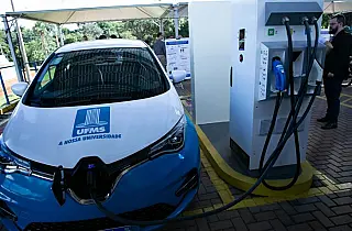 Com parceria do Governo, MS ganha eletroposto de carga rápida para veículos elétrico