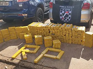 Dupla é presa com maconha em bairro de Dourados