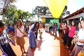 Em Macaúba, prefeita diz que estudantes farão a diferença no futuro